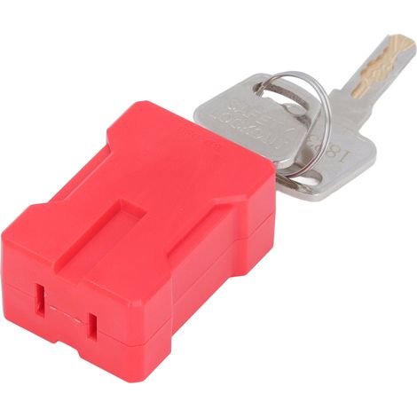 Dispositif de verrouillage de sécurité électrique avec isolation et coupure d'alimentation pour prises à 2 et 3 broches et cordons d'alimentation (1/5)