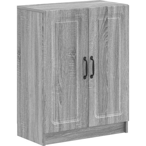 Bathroom Storage Cainet UTRECHT Grey Sonoma 59.5 x 31 x 77 cm vidaXL (1/5)