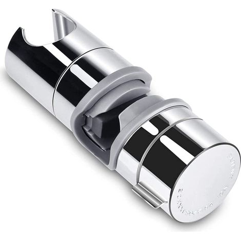 1 Support de pommeau de douche, réglable 18-25 mm, ABS chromé, rotation 360°, salle de bain (1/5)