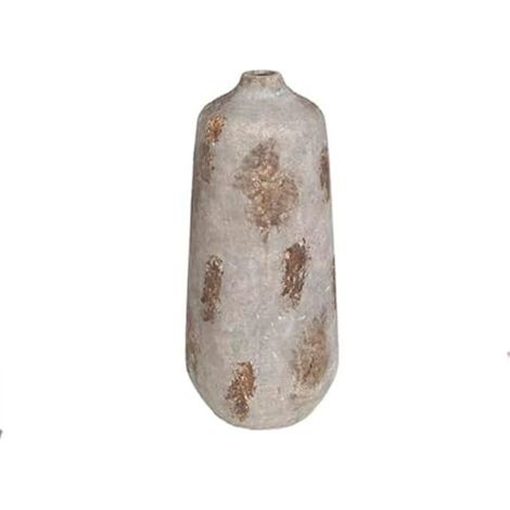 Keramikvase - ALEXANDRA HOUSE LIVING - Braun - 27 x 57 x 27 cm - Eleganz - Chic