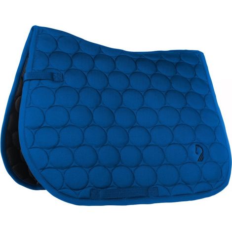 dressage pony, nero: Sottosella inglese modello Amalfi Sportive con trapunta tonda (1/5)