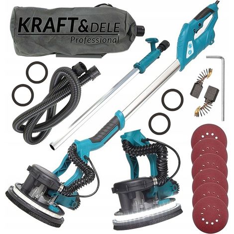 Giraffe-Schleifmaschine FÜR Gipsputze, Glättung von Gips, 2000W LED - staubfrei - (1/5)