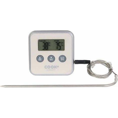 Thermomètre à sonde et minuteur électronique (1/4)