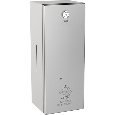 KWC AR Desinfektionsmittelspender, RODAN, elektr., Edelstahl, AP, 120x295x107 mm