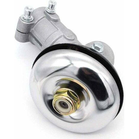 YMYNY Engrenage d'angle pour débroussailleuse 26 mm, tête d'engrenage universelle pour débroussailleuse, engrenage de tondeuse à gazon pour coupe-herbe/tronçonneuse, 26 mm, rond, 9 dents, 1 pièce