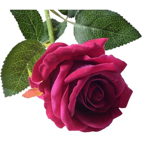Artificial Rose Flower – avec Realistic Design – pour Wedding & Home Decor (1/5)