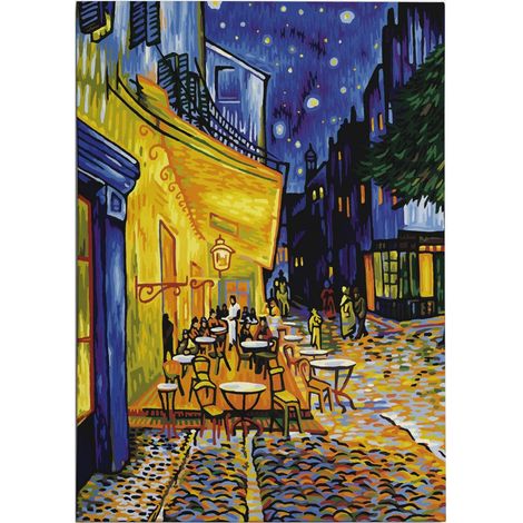 Decorazione artistica da parete con stampa su tela Painting Multicolore (1/4)