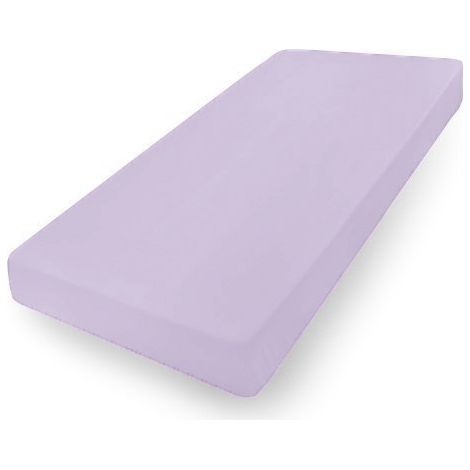 Lenzuolo in jersey PREMIUM con gomma 180x190, 180x200x20, viola19, MATEX (1/5)