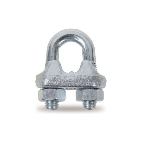 BL MORSETTO P/FUNE ACCIAIO D 16 MM ROBUR 2 PZ