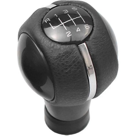 Pommeau de levier de vitesses noir et blanc à 6 rapports pour Mini Cooper F54 F55 F56 F57 F60 (1/5)