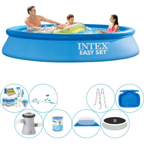 Intex Piscine Easy Set Ronde - 305x61 cm - 8-pièces S20346 (1/5)