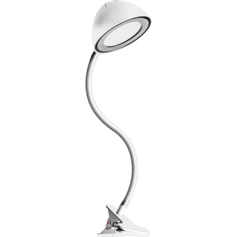 Lampe de lecture à pince LED Roni Clip Ideus 02923 4W blanche (1/2)