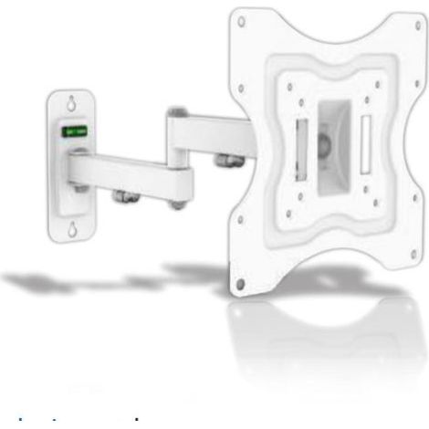 G.B.S. Elettronica ELB-2337/3 WHITE 94 cm (37") Blanco