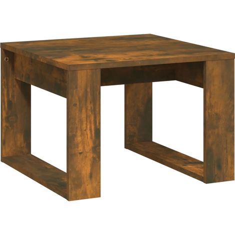 Maison Exclusive - Beistelltisch Räuchereiche 50x50x35 cm Holzwer