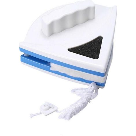 TrAdE Shop Traesio - Lavavetri Magnetico Pulisci Vetro Con Calamita Pulizia Vetri Magnetico Angolare - (1/5)