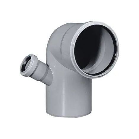 Bampi - Curva Wc 87° Ø110/40 Attacco Dx