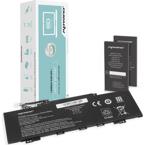 PC03XL Akku für HP Pavilion x360 14-DY 14-BA 14-CD 14-DW 14-DH 15-ER (1/5)