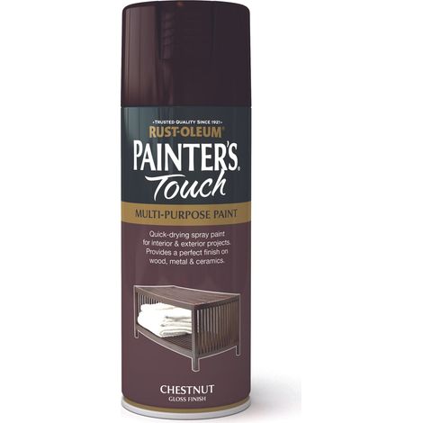 Rust-Oleum Painter’s Touch Spray Paint 400ml Gloss - Chestnut