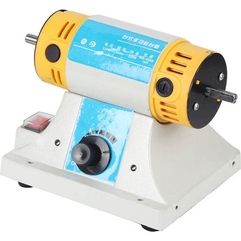Multifunktionale elektrische Polier- und Schleifmaschine für Jadebearbeitung, Holzbearbeitung, EU-Stecker 220 V (1/5)