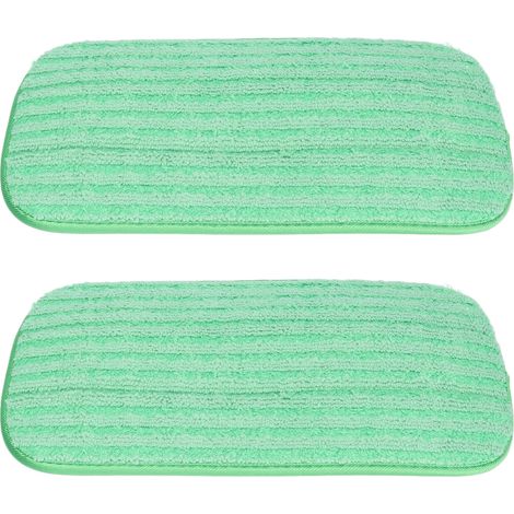 Ortviai 2 Plaques de Seringue pour Balai Humide et Sec Swiffer WetJet – Microfibre Réutilisable (1/4)