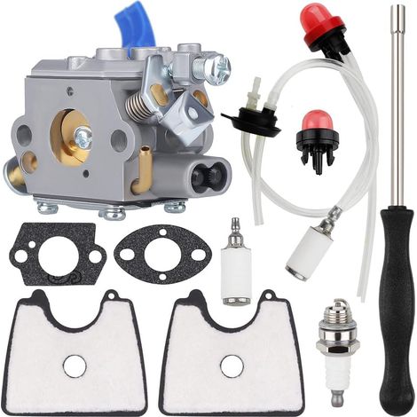Carburatore 590460102 per soffiatore per foglie portatile Husqvarna 125B 125BX 125BVX, per Jonsered B2126 BV2126. Sostituisce il carburatore per Zama C1Q-W37 con kit filtro aria 581798001 (1/5)
