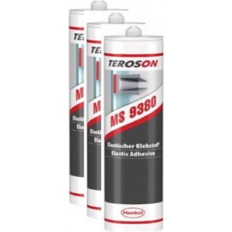 TEROSON MS 9380 ADHESIVO ELASTICO GRIS 290ML-HENKEL LOCTITE-4058093020289