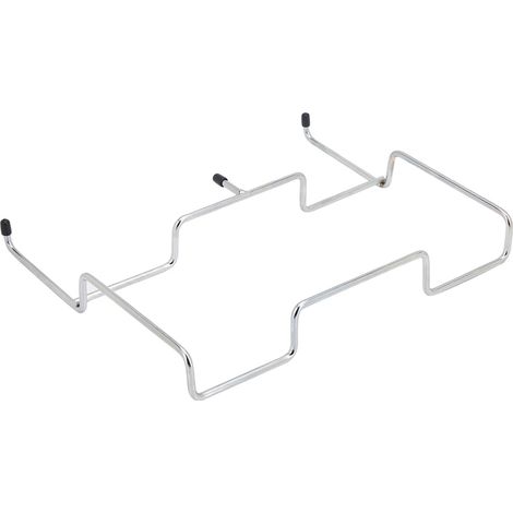 Support de poubelle d'extérieur, cage à poubelle, porte-sacs poubelle en plastique, étagère de table (1/5)