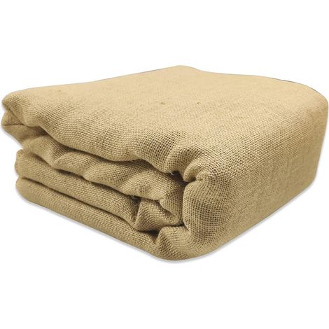 1 Rouleau Toile De Jute, Fibre Naturelle, 1000x140cm, 339g/m², Pour Loisirs Créatifs (1/5)