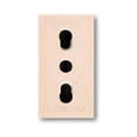Ave presa polisicur 2x10/16a blanc standart francese (1/2)