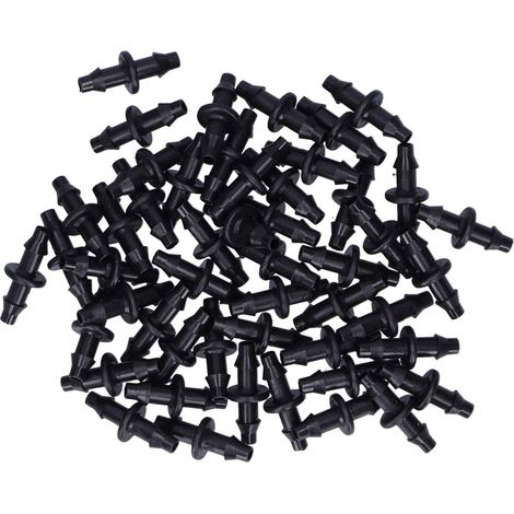 100 pices 4 7 connecteur 2 Voies connecteur d irrigation Goutte Goutte raccord Jardin fermes pelouses Accessoires d (1/5)