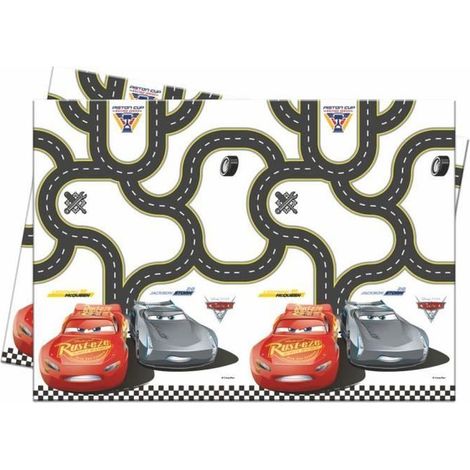 Nappe en plastique Cars 3 120x180cm
