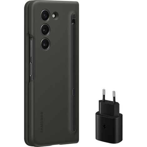 Custodia per Samsung Galaxy Z Fold5 + S Pen + TA800 25W nero EF-OF94KKBE (1/4)