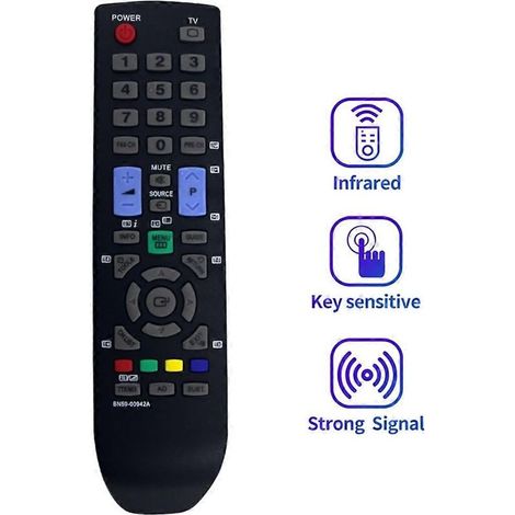 Fernbedienung BN59-00942A für Samsung TV LE19B450C4W LE19B650T6W LE22B450C4W LE22B450C8W LE22C330F2 (1/2)