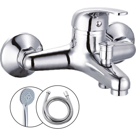 Einbau-Einhand-Badewannenarmatur EDM 01162 (1/4)