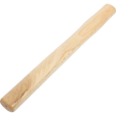 Manche de Marteau Octogonal en Bois Kaki pour Remplacement Surface Lisse, Prise Confortable, Pièce de Rechange pour Menuisier, Compatible Ferrure de Marteau (1/5)