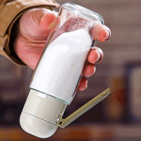 Vordosierter Gewürzbehälter, Salzstreuerflasche, Gewürzbox mit Geschmacksverstärker, Küchengewürzbehälter, Salzstreuer, neues Modell (1/5)