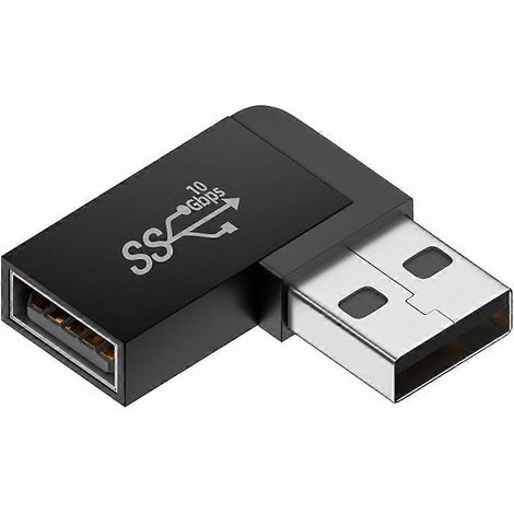 Connecteur USB 3.0 90 Degrés Haut Bas pour PC Portable et Carte Mère