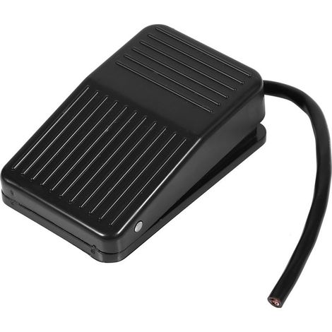 Fußschalter, 220 V, 10 A, Kunststoff, Ein/Aus-Steuerung, 10 cm Kabel (1/5)