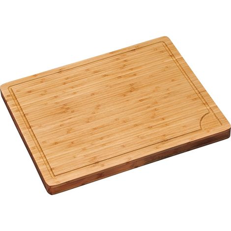 Kesper Tavola da taglio ergonomica in legno naturale 45x36 cm