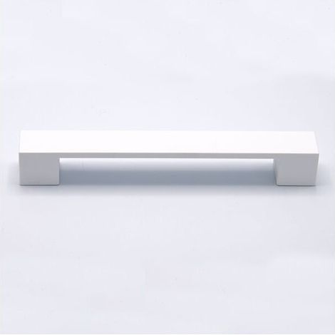 Maniglia laccata bianca lunga e sottile da cucina 197x26x27mm - 304B Cook