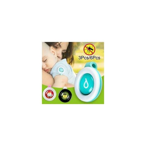 pezzi/3 pezzi Spilla repellente per insetti Bottone Premaman Repellente per zanzare Clip-dimensioni3 pezzi