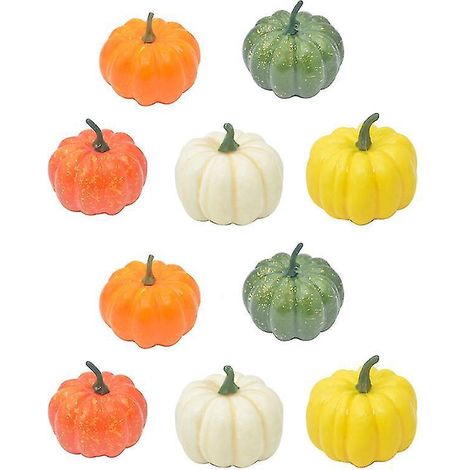 10 Halloween-Kürbis-Dekorationsstücke