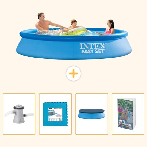 Intex Piscine Easy Set Ronde - 305x61 cm - 5-pièces SCB108 (1/5)