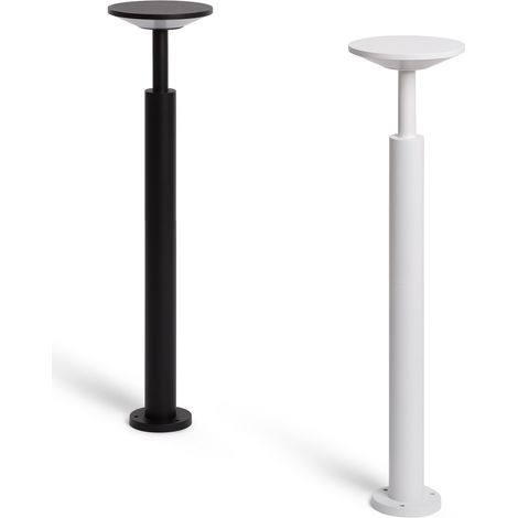 Baliza de Pie Exterior LED 18W Aluminio Lhasa 3000K L Blanco Blanco Cálido (1/5)