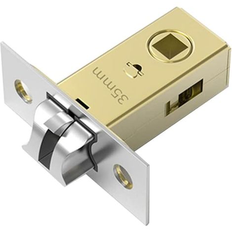 Goupille Tubulaire de 60 mm, Goupille de Cheville à Fourche, Goupille de Ressort de Porte Silencieuse, Porte Intérieure avec Panneau en Acier Inoxydable, Poignée de Porte à Levier
