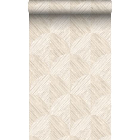 papier peint effet 3D beige clair - Origin Wallcoverings (1/5)