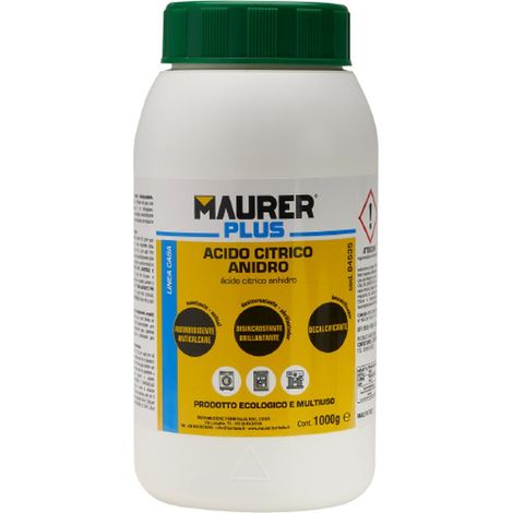 ACIDO CITRICO ANIDRO 1KG - MAURER PLUS