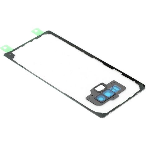 Remplacement du cache arrière de batterie transparent pour Samsung Galaxy Note9 N960 avec outils (noir)