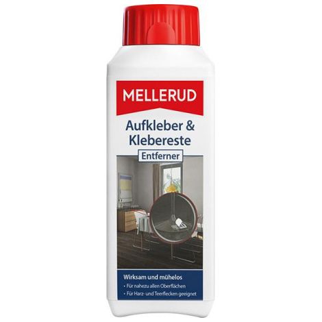 Dissolvant de résidus d'autocollants et d'adhésifs 0,25 L MELLERUD (1/4)