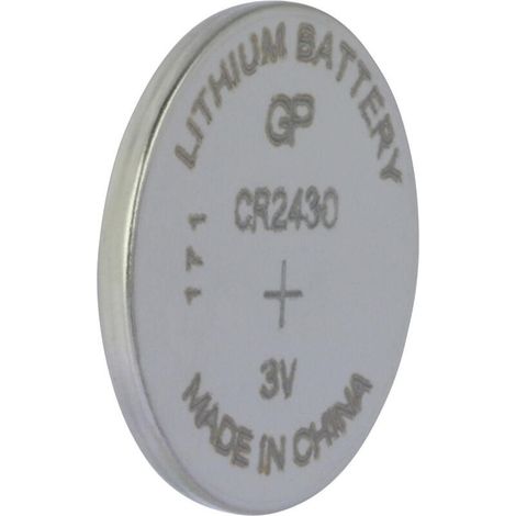 Pila de botón de litio GP Battery CR2430 de 3 V (blíster de 1 unidad) (1/4)